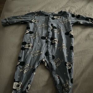 H&M Mickey Mouse Blue Kids Footie